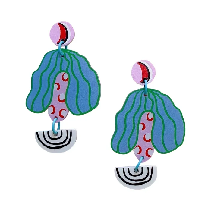 Heather Botanical Earrings