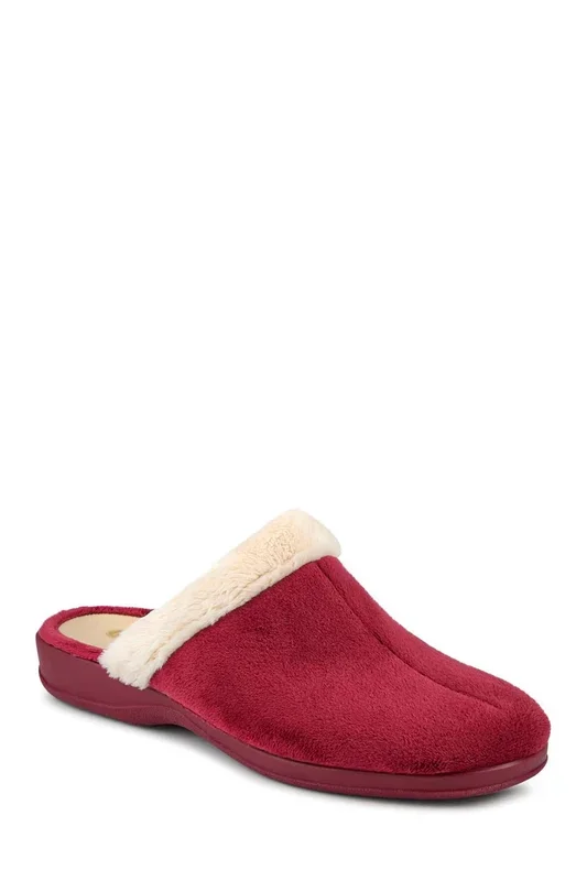 Heeled Mule Slippers