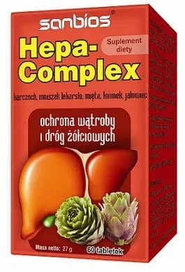 HEPA – Komplex 60tabl. SANBIOS