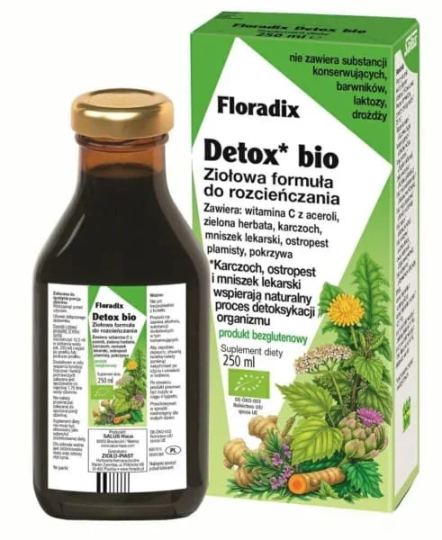 Herb – Detox Hub BIO 250 ml FLORADIX