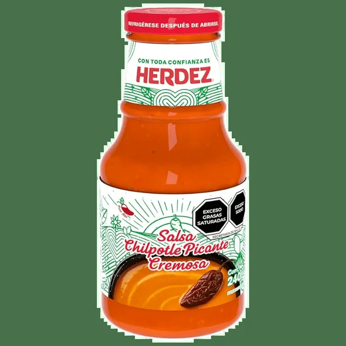 Herdez Salsa Chipotle Picante Cremosa 240 g
