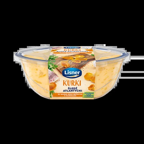 Hering in Pilzsauce mit Pfifferlingen Lisner 280g