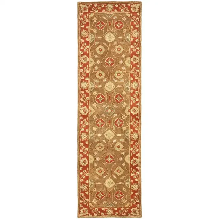 HERITAGE, BEIGE / RUST, 2‘ X 3‘, Area Rug