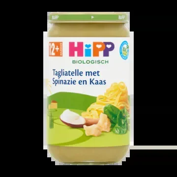 Hipp Tagliatelle with spinach and cheese organic (from 12 months)