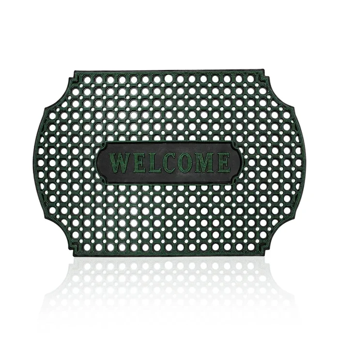 Honeycomb Rubber Ring Holes Entrance Mat~3380