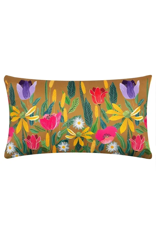 House of Bloom Celandine Rectangular Water & UV Resistant Outdoor Cushion