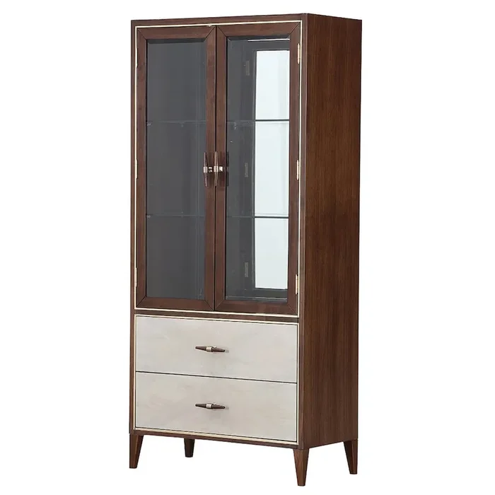 Houston Display Cabinet – Walnut