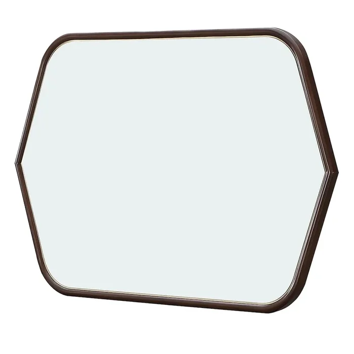Houston Wall Mirror – Walnut