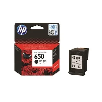HP Nr. 650 schwarze Tintenpatrone CZ101AE