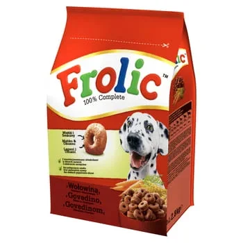 Hundefutter Rind, Gemüse, Getreide Frolic 2,8 kg