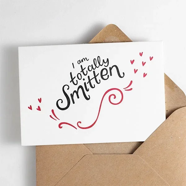 I Am Totally Smitten Card