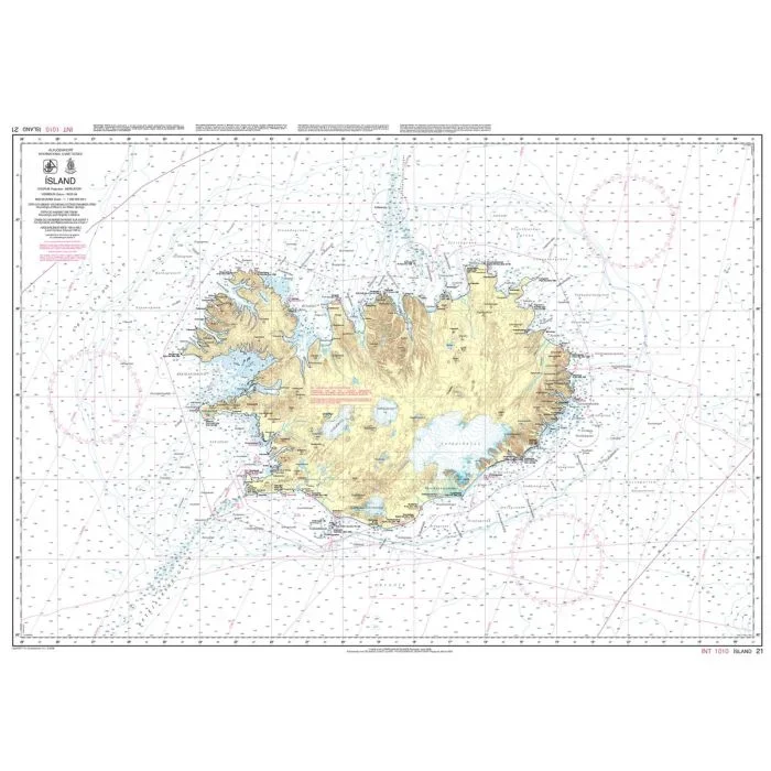 Icelandic Chart – 21 Iceland