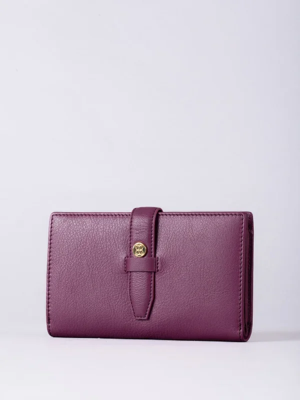 Icon Stud Large Leather Tab Purse