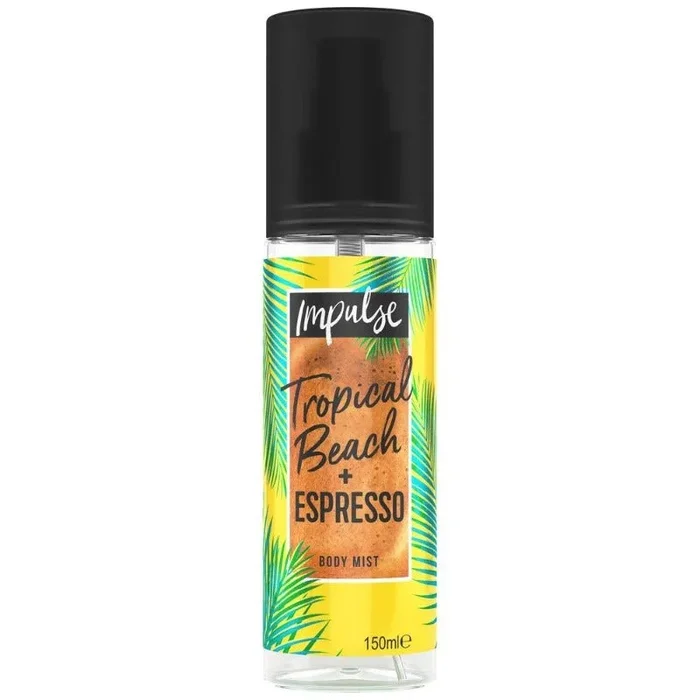 Impulse Tropical Beach Espresso Body Fragrance 100ml – Case of 6