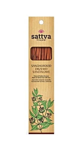 Indisches Sandelholz Räucherstäbchen (15 Stück) 30 g – SATTVA