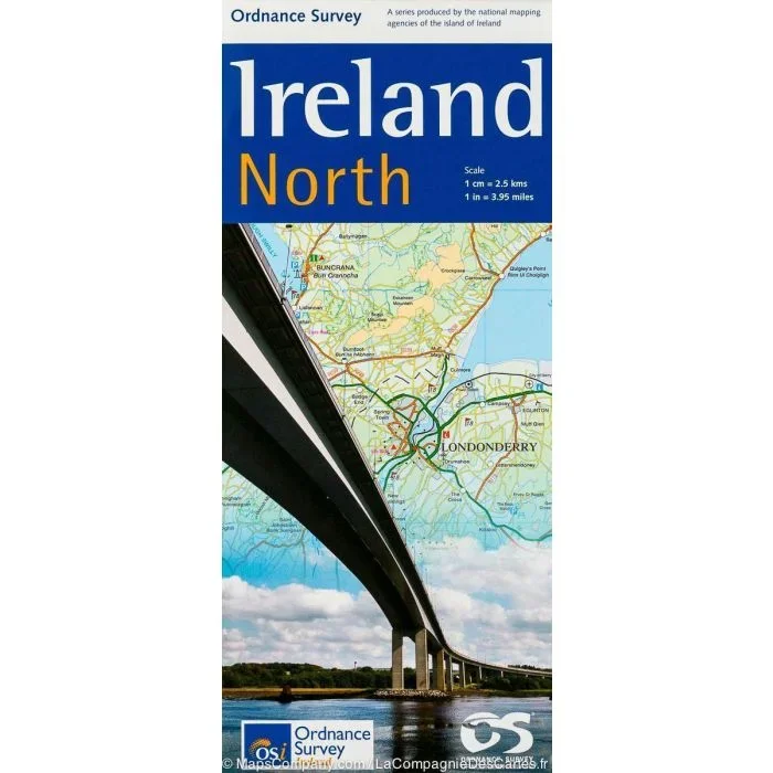 Ireland North Holiday Map