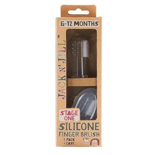 Jack N’ Jill Silicone Finger Brush 2 per pack