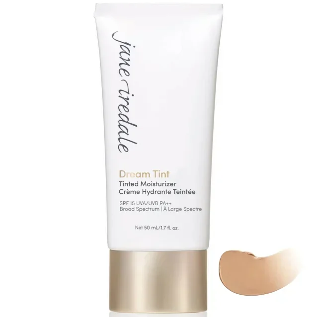 Jane Iredale Dream Tint Tinted Moisturiser Peach Brightener SPF15 50ml