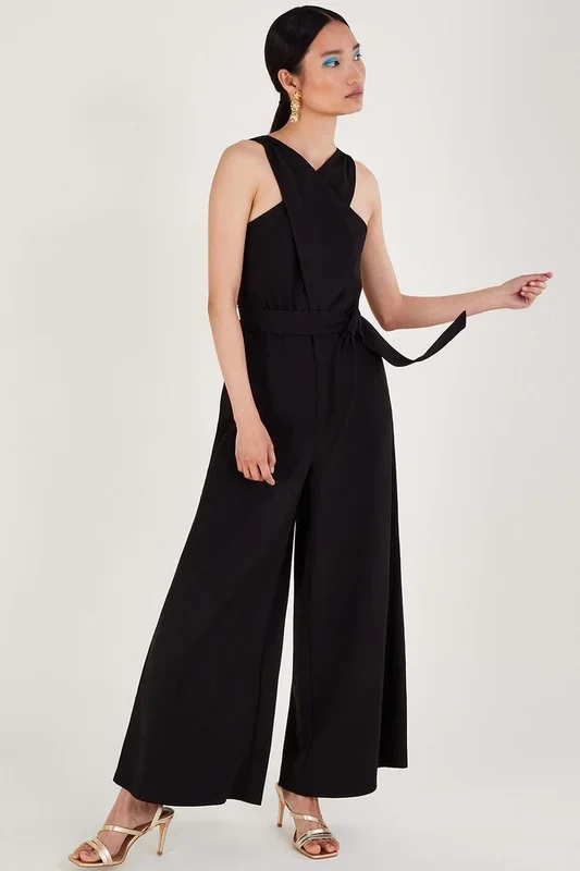 Jersey Smart Cross-over Jumpsuit