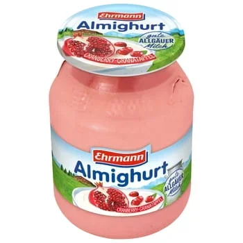 Joghurt Ehrmann Almighurt Cranberry-Granatapfel/Zitrus-Chia-Mix 500g