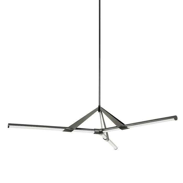 Jonas Chandelier In Black Nickel Color
