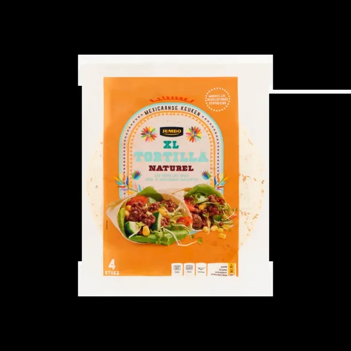 Jumbo Tortilla natural XL small