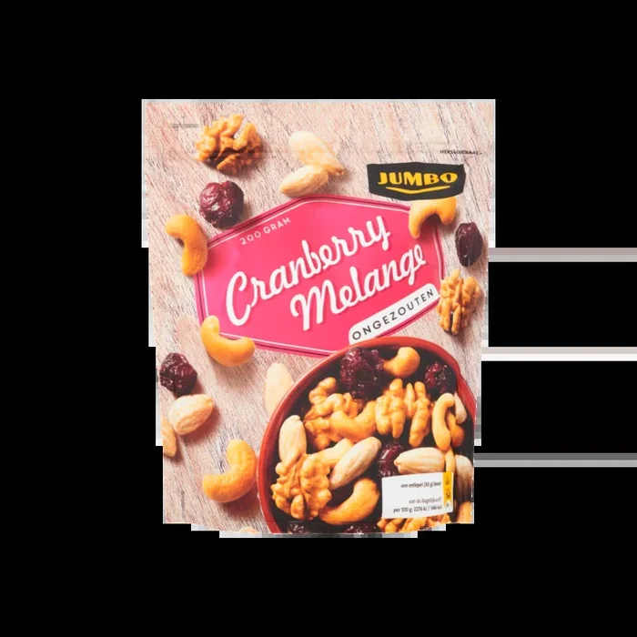 Jumbo Unsalted cranberry melange
