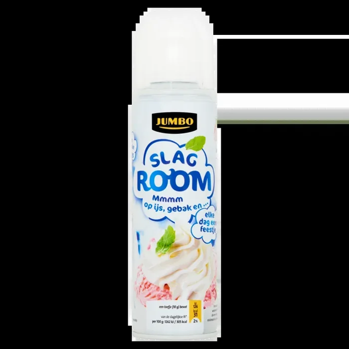 Jumbo Whipped cream (only available within Europe)