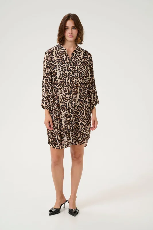 KAhildur Amber Shirt Dress Printed