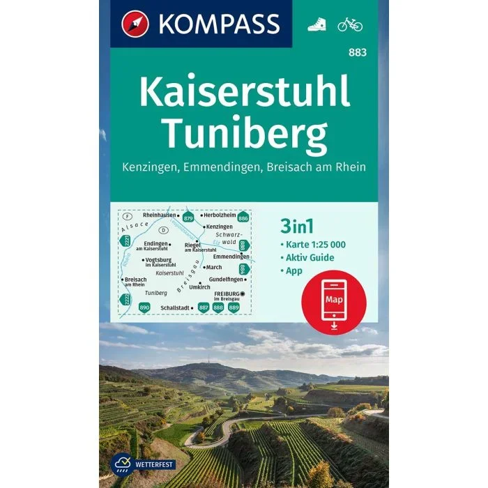 Kaiserstuhl – Tuniberg Kompass 883