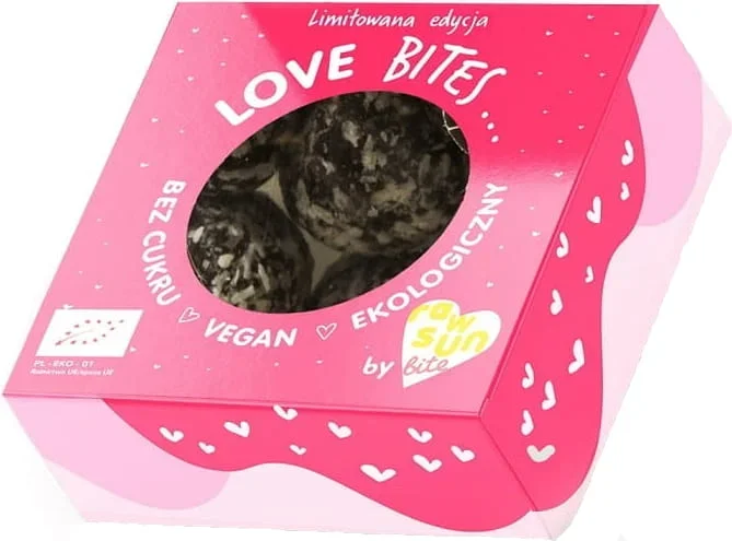 Kakao-Valentinspralinen BIO 52 g – RAW SUN BITE