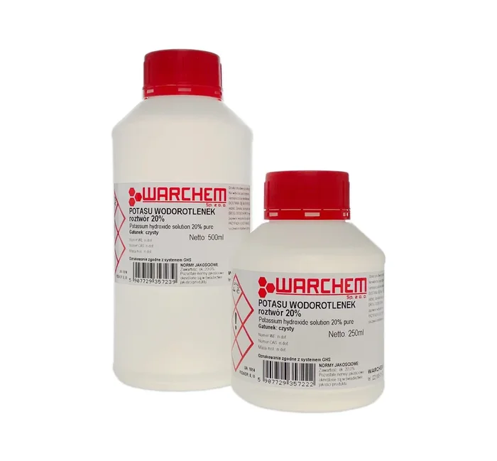 KALIUMHYDROXID-Lösung 20 % – rein 100 ml WARCHEM
