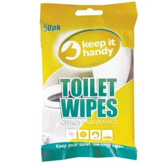 Keep it Handy Toilet Cleaning Wipes 50 Pack