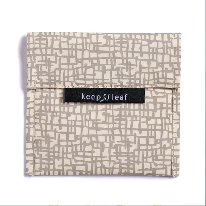 Keep Leaf Sandwich Bag with Mesh Print