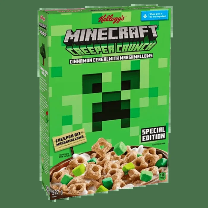 Kellogg’s Minecraft Creeper Crunch 227 g