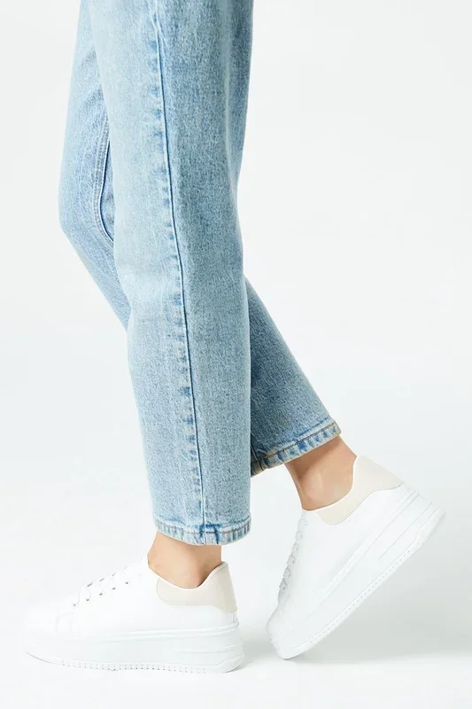 Kimmi Lace Up Platform Trainers