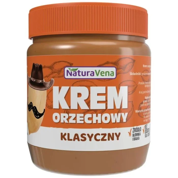 Klassische Nusscreme 100% ohne Salz und Zucker 340 g – NaturAvena