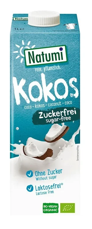 Kokosdrink enthält keinen BIO-Zucker 1000 ml – NATUMI