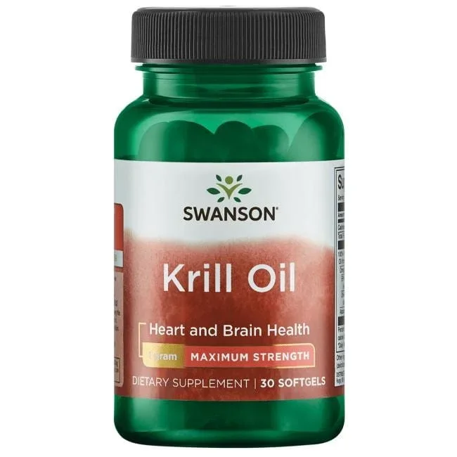 Krillöl 1000mg 30sgels. – SWANSON Krillöl