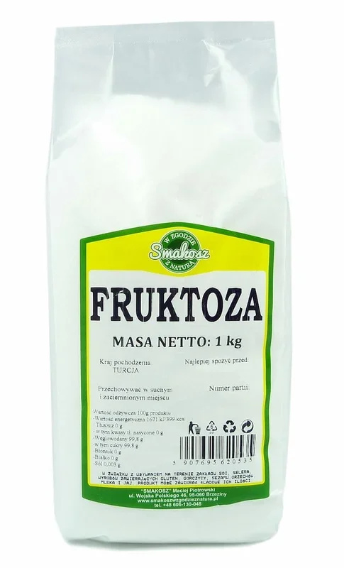 Kristalline Fruktose 1 kg KÖSTLICH