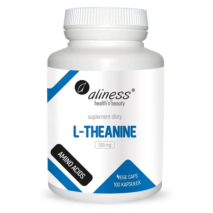 L – Theanin L – Theanin 200 mg 100 Kapseln Gemüsekapseln ALINESS