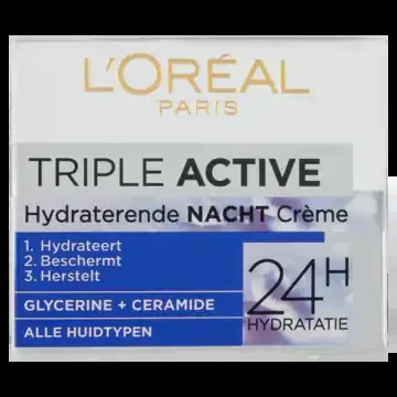 L’Oreal Paris triple active hydrating night cream