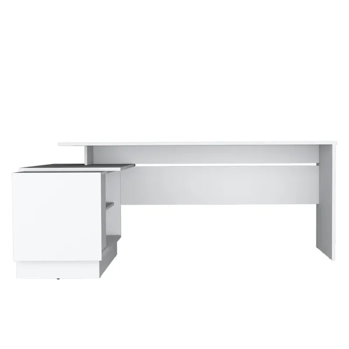 L-Shaped Desk Farrell, Office, White