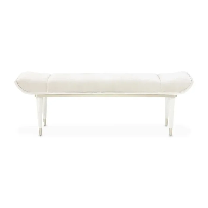 La Marisia Accent Bench – Tranquil/Creamy Pearl