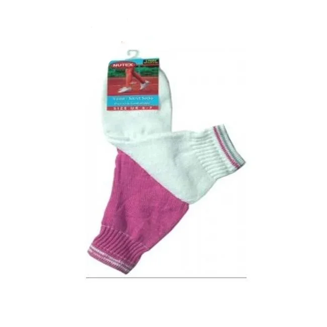 Ladies Cotton Trainer Socks Size 4-5, 6-7