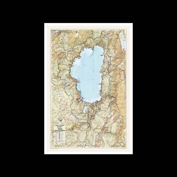Lake Tahoe Basin Map