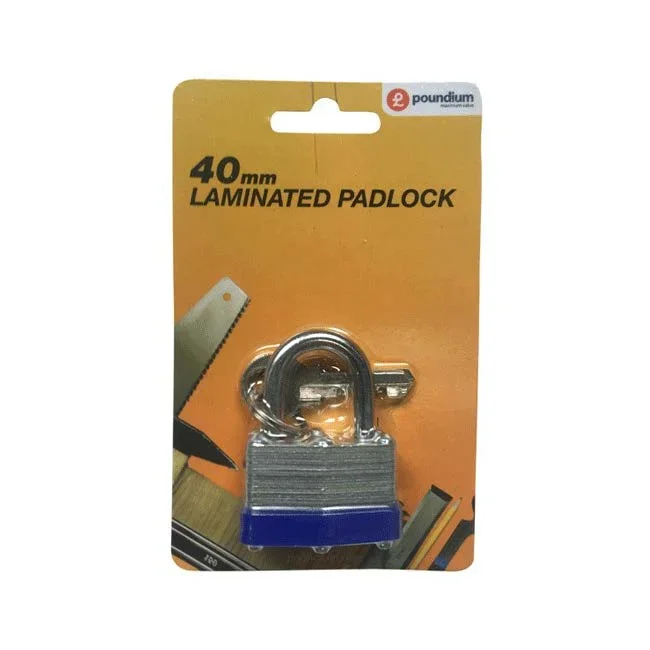 Laminated Padlock 40Mm