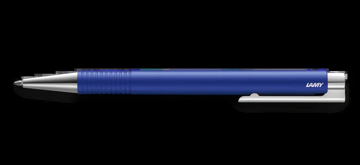 LAMY Logo M Plus Ballpoint Pen Sky Blue Matte