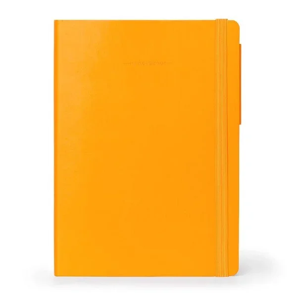 Large Plain Mango Notebook