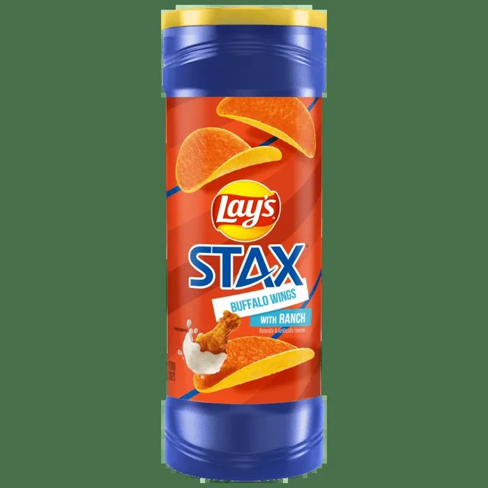 Lays Stax Buffalo Wings With Ranch 155.9 g